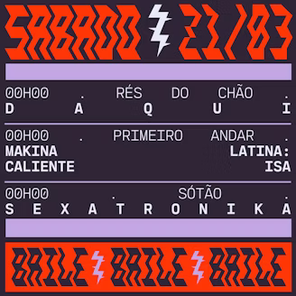 BAILE || DAQUI na Casa Capitão: Sexatronika e Makina Latina com Caliente Isa