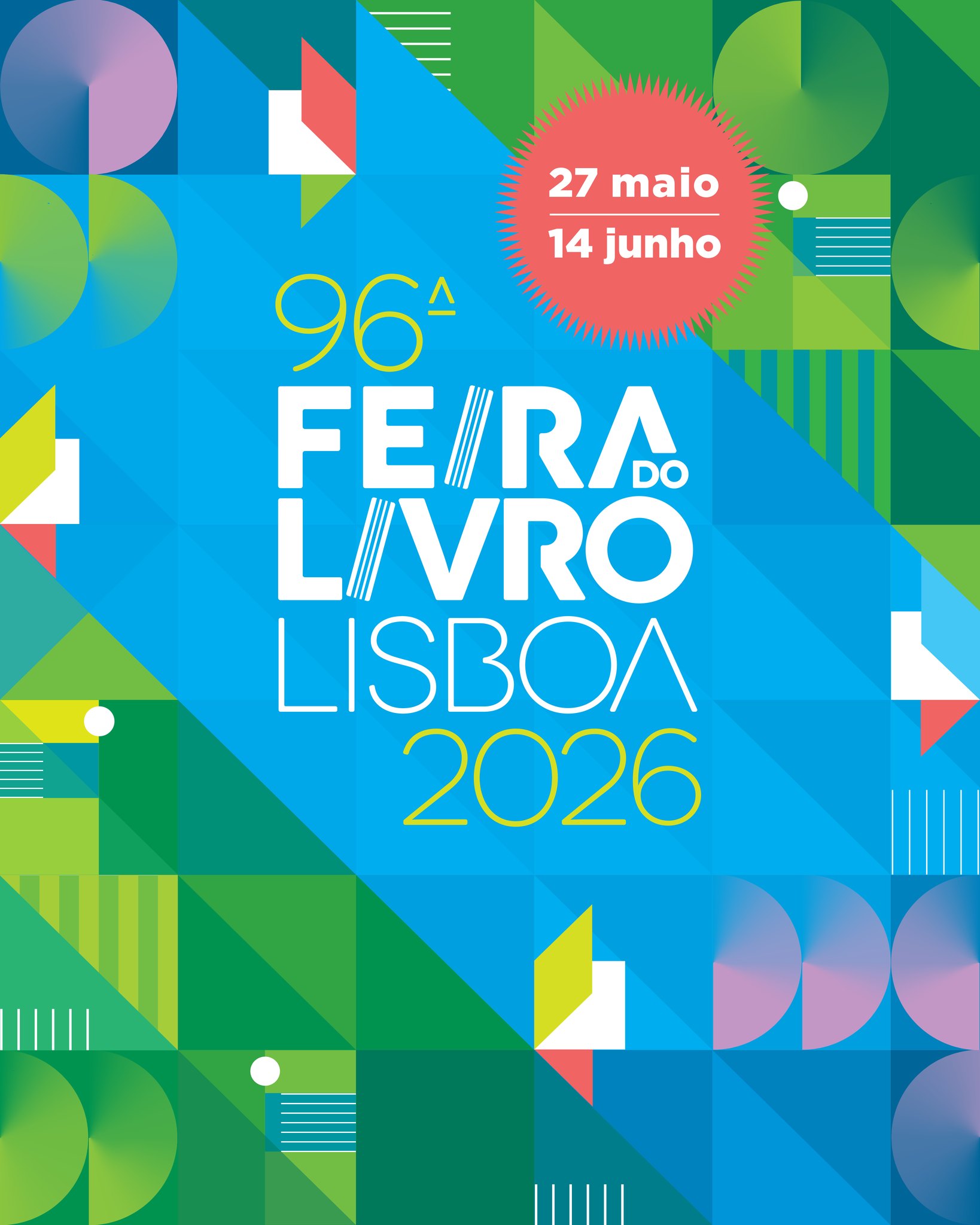 Feira do Livro de Lisboa 2026 regressa ao Parque Eduardo VII