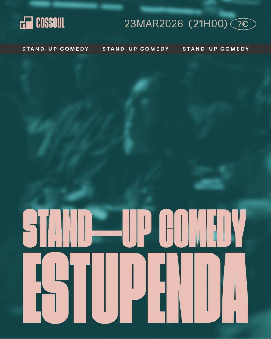 “Estupenda” – Noite de stand-up comedy