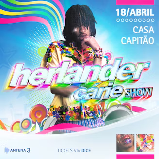 Herlander estreia “CÁRIE” na Casa Capitão