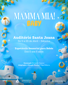Mamma Mia! Baby – Espetáculo Sensorial para Bebés