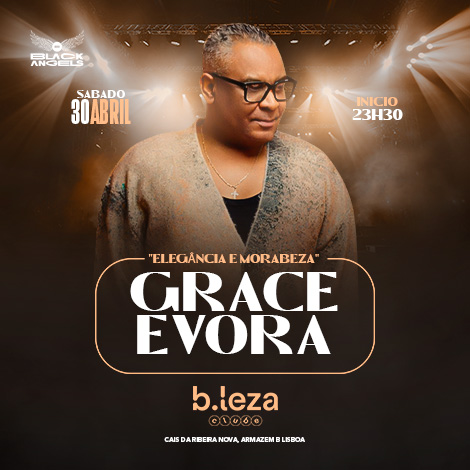 GRACE ÉVORA – “Elegância & Morabeza” no B.Leza