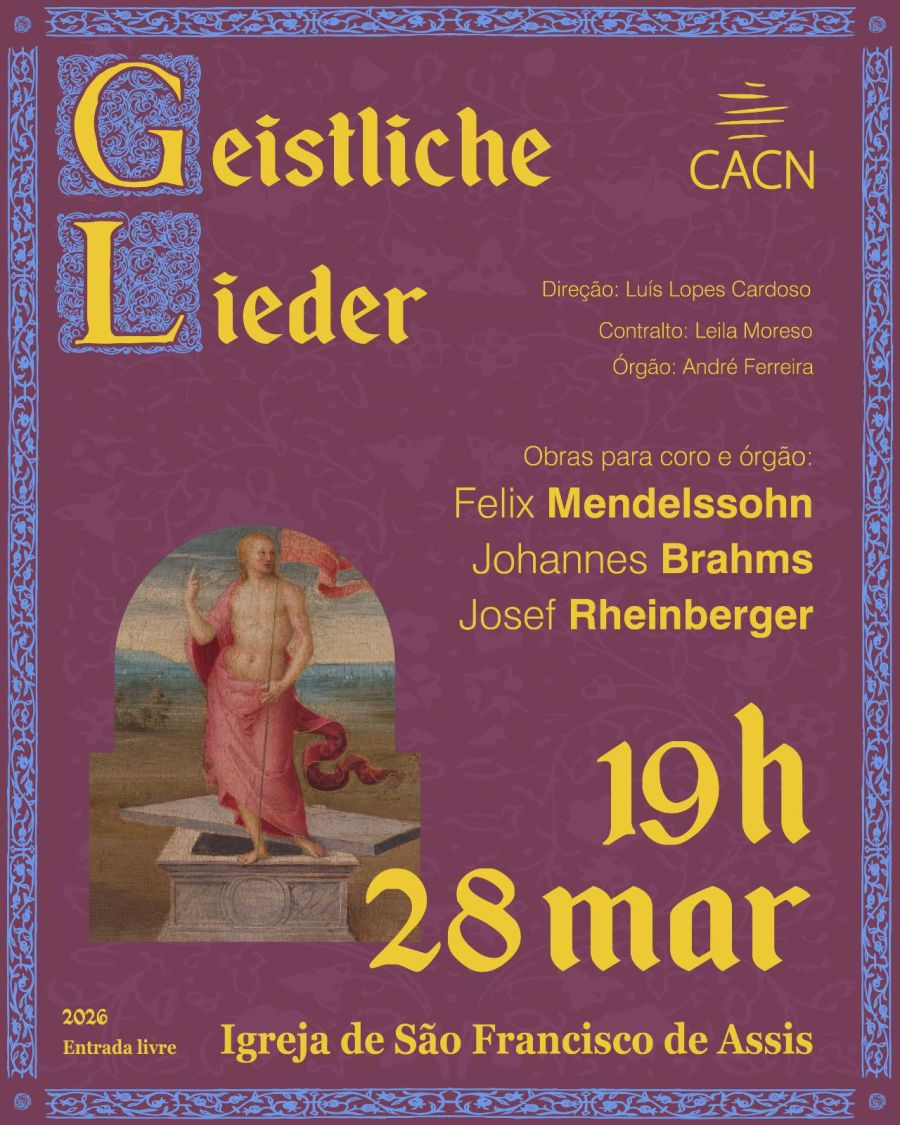 Geistliche Lieder: um concerto espiritual