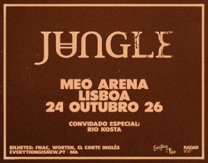 Jungle ao vivo na MEO Arena 2026