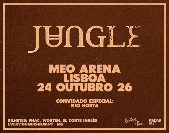 Jungle ao vivo na MEO Arena 2026