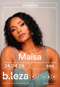 Maísa leva sons cabo‑verdianos ao Clube B.Leza