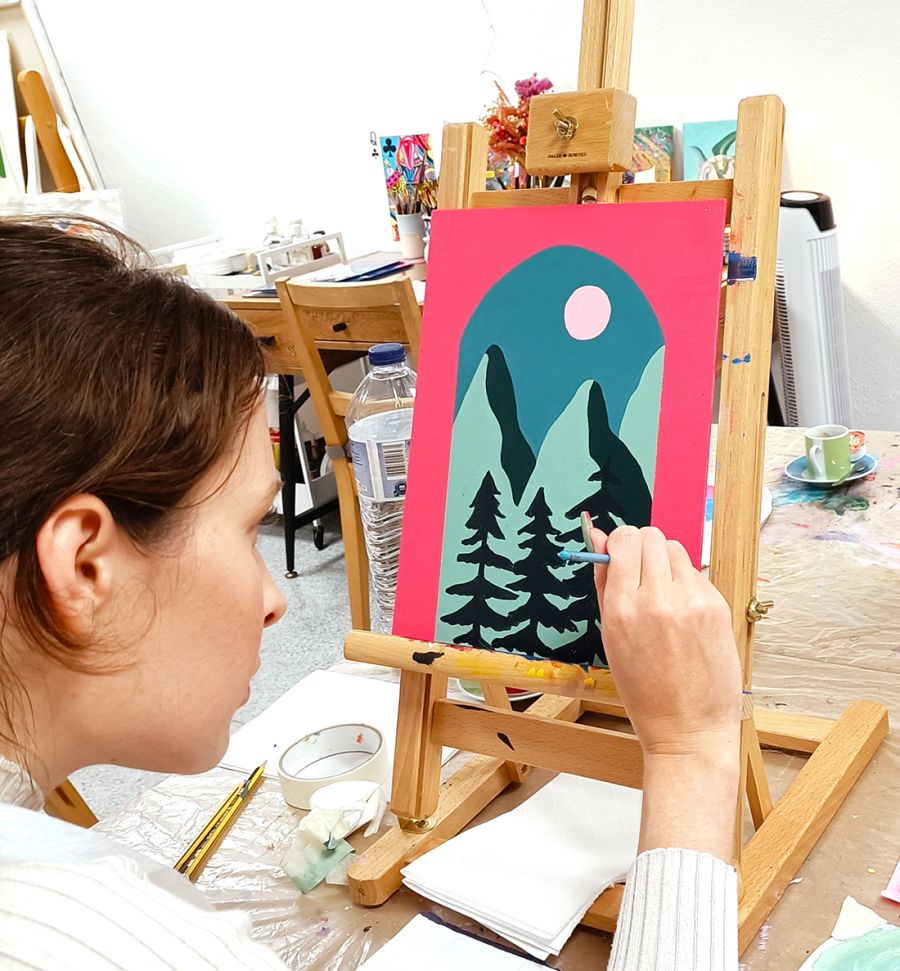 Minimalist Painting Workshop – Crie a sua obra de arte minimalista