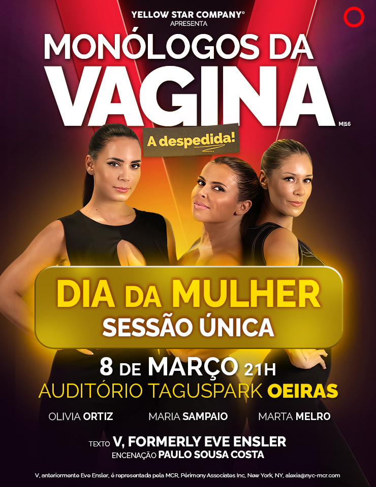 Monólogos da Vagina — Sessão Especial de Despedida no Taguspark