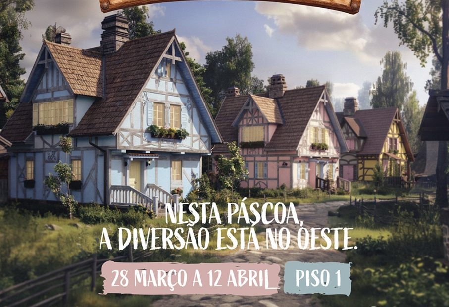 Páscoa no Arena Shopping convida famílias a entrar na 