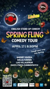 Stand Up Comedy - SPRING FLING - Live in Lisbon