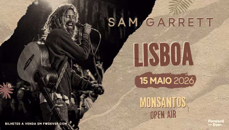 Sam Garrett leva reggae espiritual ao Monsantos Open Air