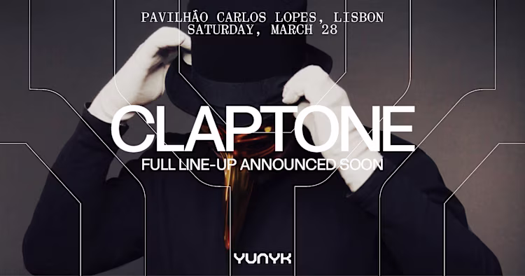 Yunyk: Claptone – A Máscara Dourada em Lisboa