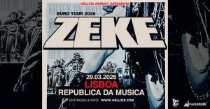 ZEKE estreia em Lisboa com concerto explosivo na República da Música