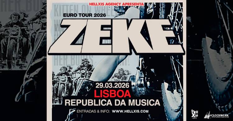 ZEKE estreia em Lisboa com concerto explosivo na República da Música