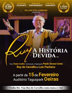 “Ruy, a História Devida” — Ruy de Carvalho ao vivo