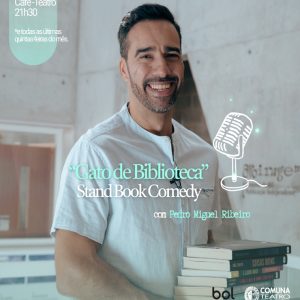 Gato de Biblioteca: Stand-Up Literário de Pedro Miguel Ribeiro