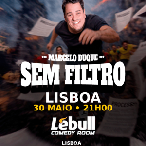 Sem Filtro de Marcelo Duque: Improviso Irreverente