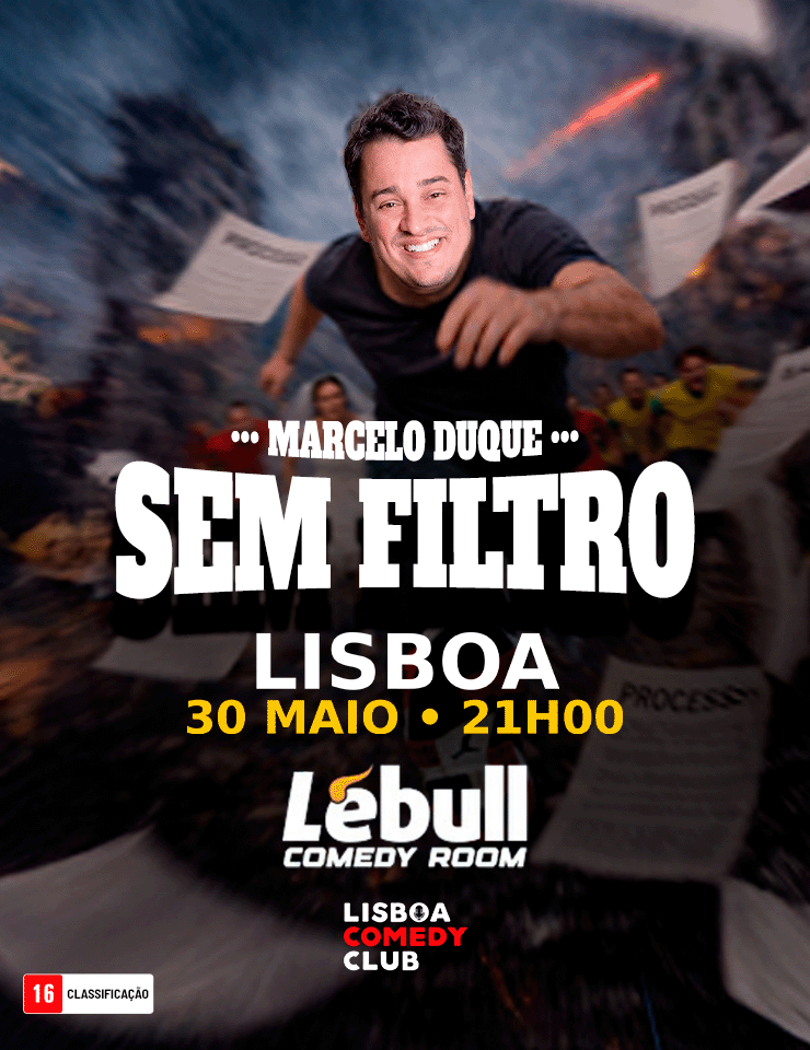 Sem Filtro de Marcelo Duque: Improviso Irreverente