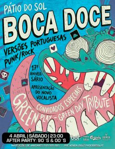 BOCA DOCE – 17º Aniversário | 1ª Parte: Tributo a Green Day