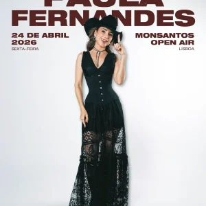 Paula Fernandes regressa a Lisboa