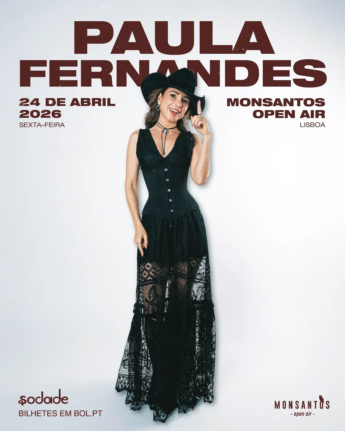 Paula Fernandes regressa a Lisboa