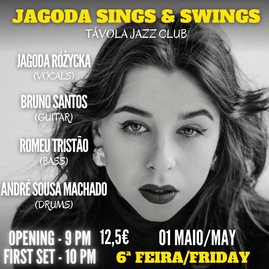 Jagoda Sings & Swings - Live Jazz no Távola Jazz Club