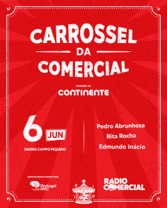 Carrossel da Comercial continua em Lisboa com noite especial de grandes vozes nacionais