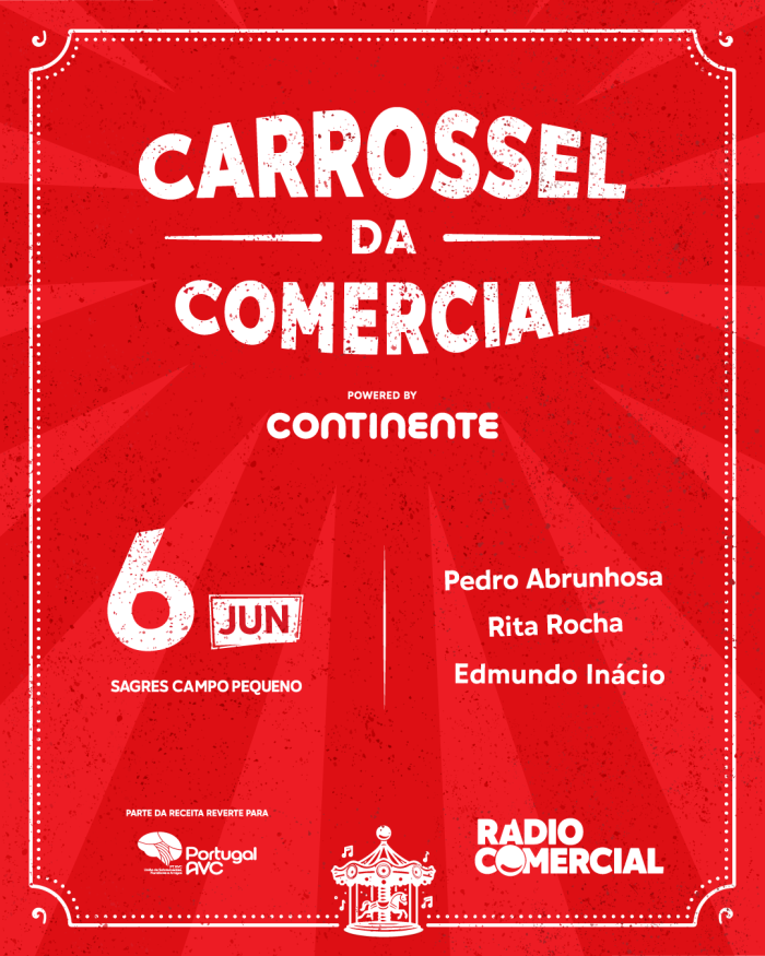 Carrossel da Comercial continua em Lisboa com noite especial de grandes vozes nacionais