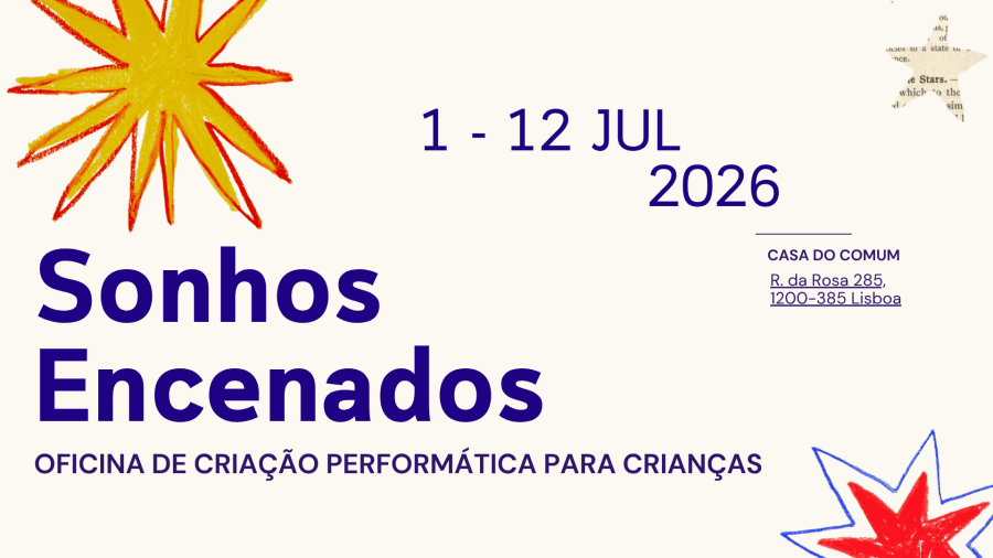 “Sonhos Encenados em Lisboa: oficina performática para crianças