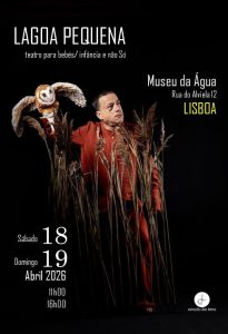 “Lagoa Pequena” encanta famílias com teatro sensorial para bebés no Museu da Água
