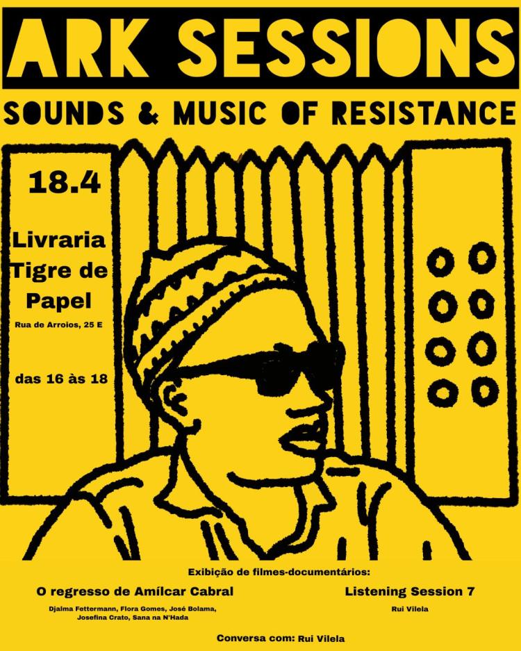 Ark Sessions leva música e arquivo sonoro da resistência à Livraria Tigre de Papel
