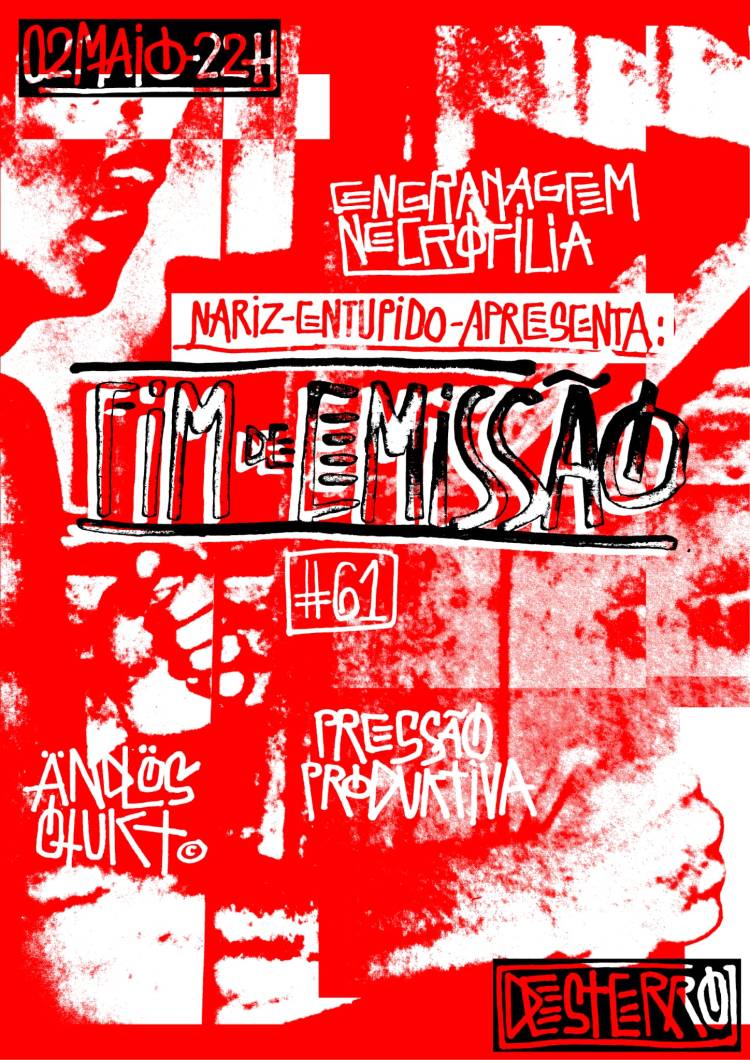 “Fim de Emissão #61” ocupa o DARC com noise, política e clubbing radical em Lisboa