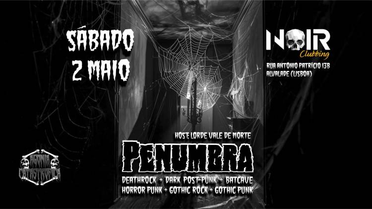 ✝︎PENUMBRA✝︎ – Deathrock, Dark Post-Punk, Batcave, Horror Punk, Gothic Rock, Gothic Punk