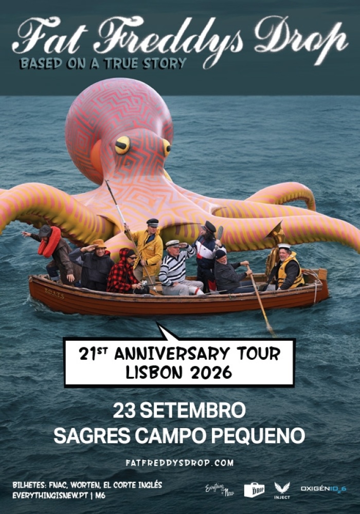 Fat Freddy’s Drop celebram álbum icónico em Lisboa com concerto especial no Campo Pequeno