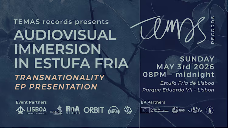 Audiovisual Immersion na Estufa Fria traz experiência sensorial única ao Lisbon Dance Summit