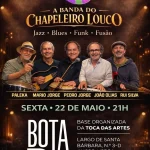 Banda do Chapeleiro Louco traz jazz “groovy” e imaginário musical ao BOTA em Lisboa