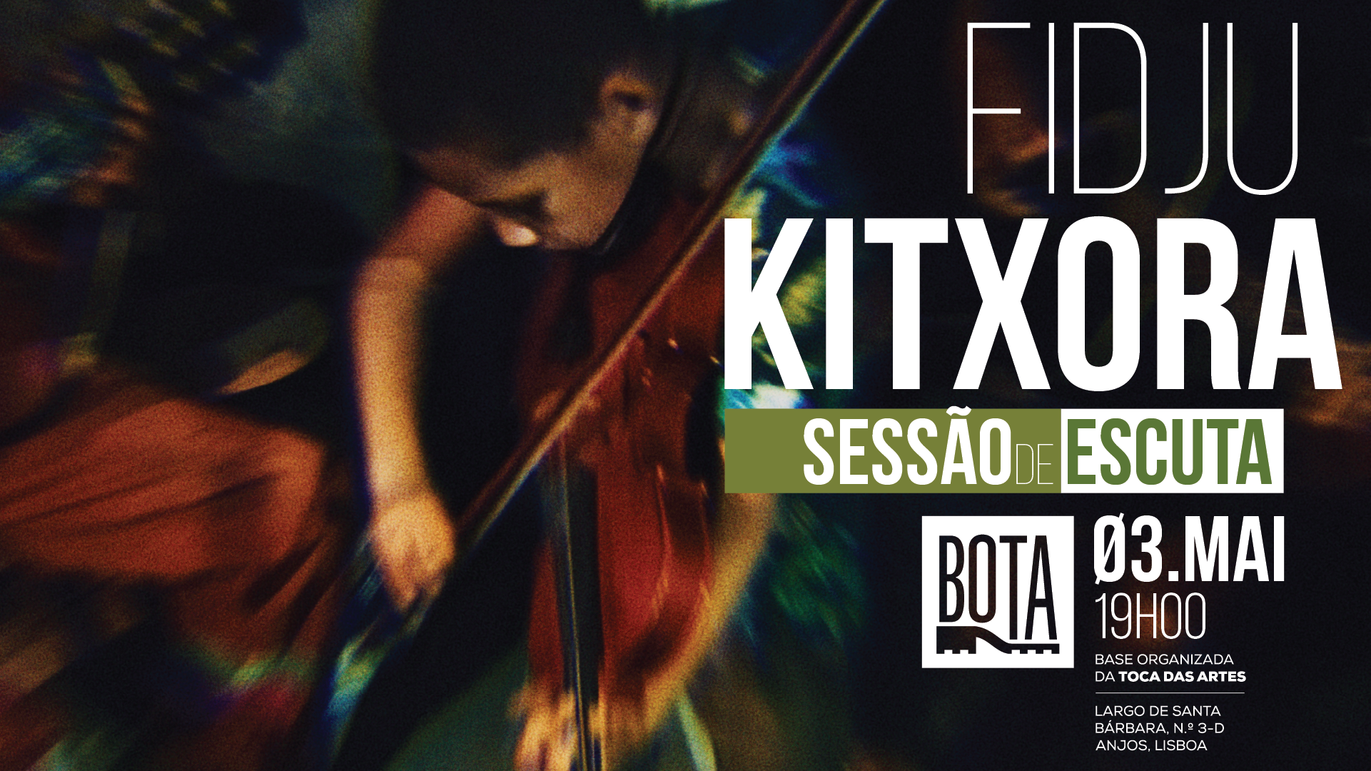 Fidju Kitxora apresenta novo álbum “Ti Manxe” em sessão especial de escuta no BOTA