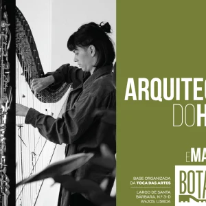 “Arquitetura do Hiato” leva harpa e clarinete a uma experiência sonora imersiva no BOTA