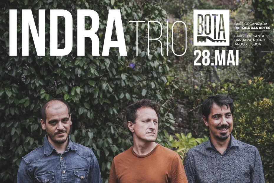 Indra Trio leva jazz atmosférico e inspiração na natureza ao BOTA em Lisboa