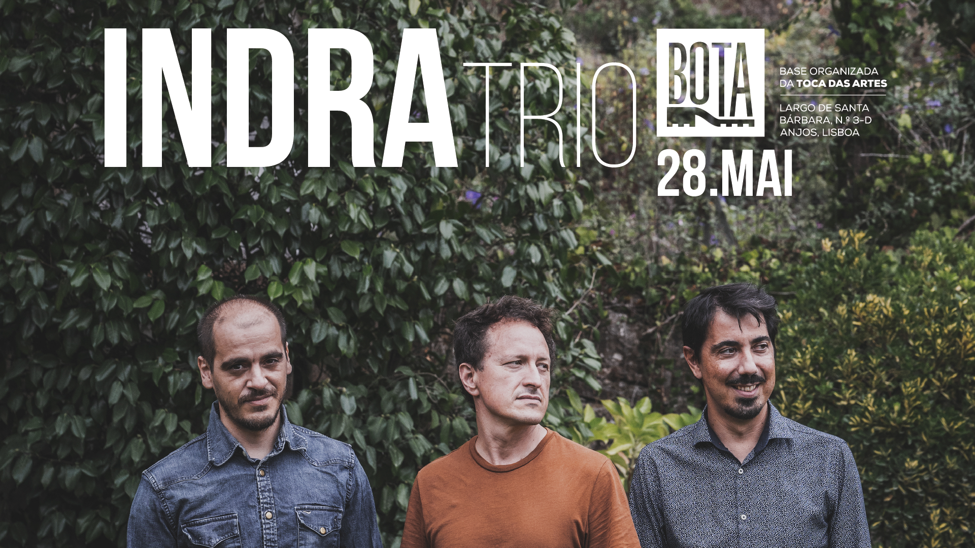 Indra Trio leva jazz atmosférico e inspiração na natureza ao BOTA em Lisboa