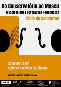 “Do Conservatório ao Museu” leva música de câmara ao Museu de Artes Decorativas