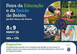 Feira da Educação e Saúde de Lisboa 2026 promove bem-estar, prevenção e conhecimento em Belém