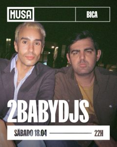2babydjs animam a noite com DJ set de entrada livre na Musa da Bica
