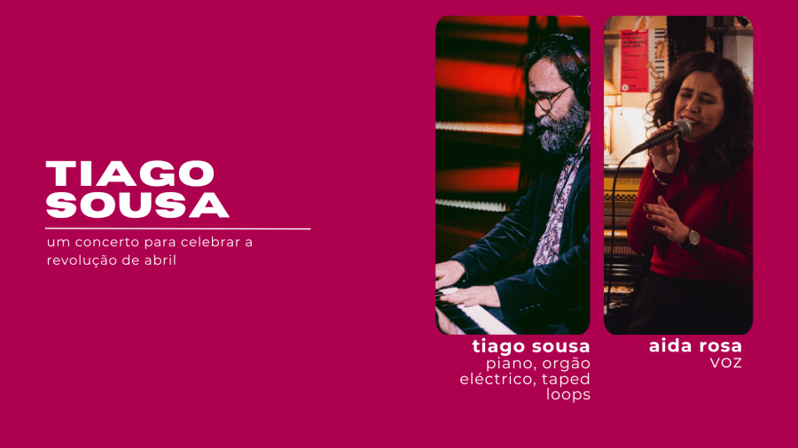 Tiago Sousa e Aida Rosa celebram o 25 de Abril