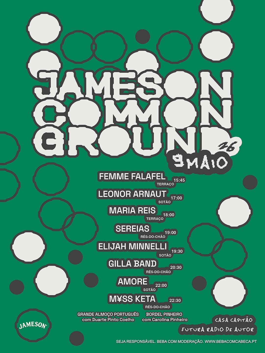 Jameson Common Ground - Casa Capitão