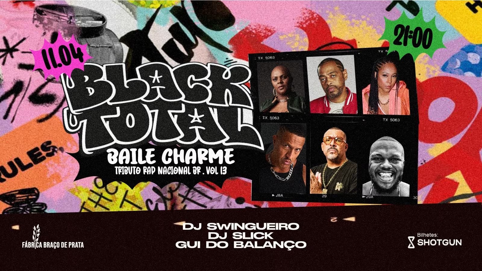 Black Total LX Vol. 13 – Tributo ao Rap Nacional Brasileiro