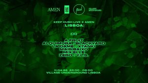 Keep Hush x AMEN – Jungle, Breaks & DnB Takeover