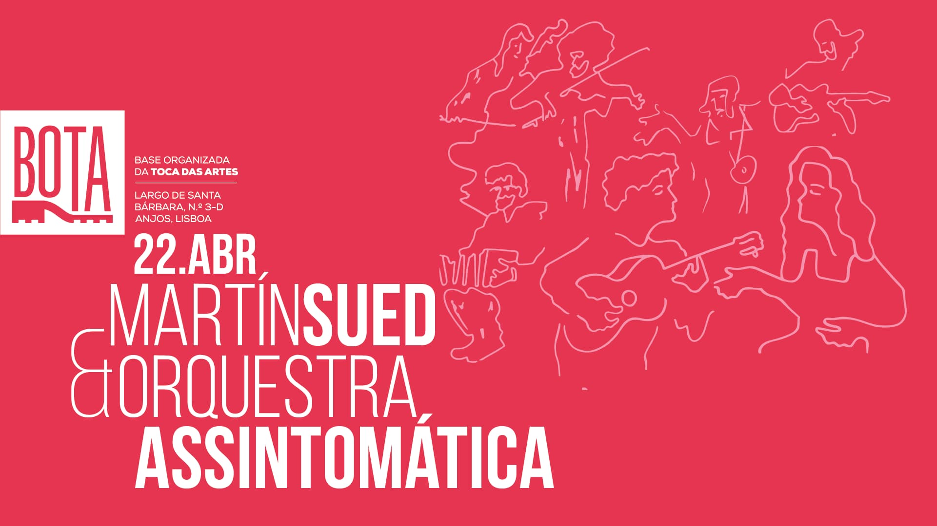 Martín Sued & Orquestra Assintomática @ BOTA