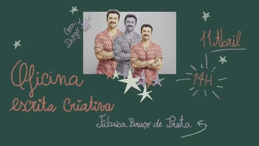 Oficina de Escrita Criativa com Diogo Faro