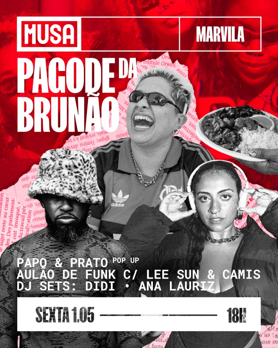 Pagode da Brunão leva samba, funk e festa até de madrugada